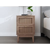 LPD Furniture Bordeaux Bedside Oak Bedside Chest