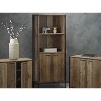 LPD Hoxton Rustic 2 Door Display Cabinet