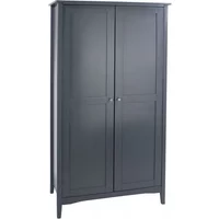 Core Como Midnight Blue 2 Door Wardrobe