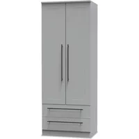 Welcome Beverley 2 Door 2 Drawer Tall Double Wardrobe Assembled