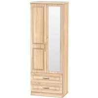 Welcome Dorset 2 Door 2 Drawer Mirrored Double Wardrobe Assembled