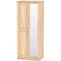 Welcome Dorset 2 Door Mirrored Double Wardrobe Assembled