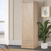 Clive Wooden Storage Cabinet With 1 Door In Oak