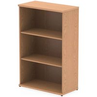 Ingle MFC Home And Office Bookcase With 3 Shelves In Oak