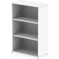 Ingle MFC Home And Office Bookcase With 3 Shelves In White