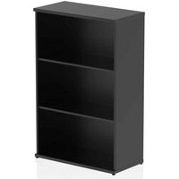 Ingle MFC Home And Office Bookcase With 3 Shelves In Black