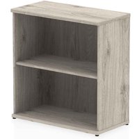 Ingle MFC Home And Office Bookcase With 2 Shelves In Grey Oak