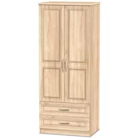 Welcome Dorset 2 Door 2 Drawer Double Wardrobe Assembled