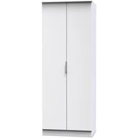 Welcome Plymouth 2 Door Double Wardrobe Assembled