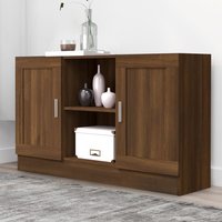 Dubuque Wooden Storage Cabinet With 2 Doors - Brown Oak