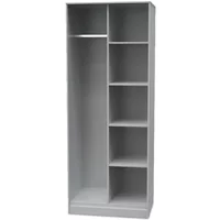 Welcome Cube Open Shelf Wardrobe Assembled