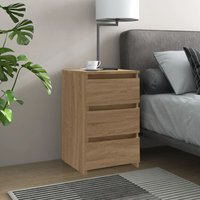 Smyrna Wooden Chest Of 3 Drawers - Sonoma Oak