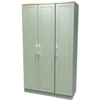 Welcome Kent 3 Door Tall Triple Wardrobe Assembled
