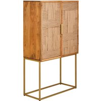Teaneck Wooden Storage Cabinet With 2 Doors In Natural