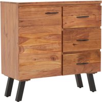 Nashua Wooden Sideboard With 1 Door 3 Drawers In Natural