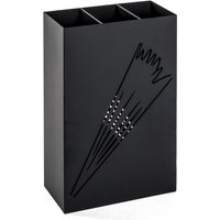 Wauseon Small Metal Umbrella Stand In Black