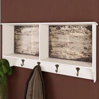 Chinle Wooden Coat Rack In Motif Vintage