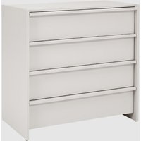 Albany Wooden Chest Of 4 Drawers In Stone
