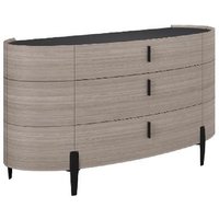 Salinas Large Wooden Sideboard With 2 Doors 3 Drawers In Beige