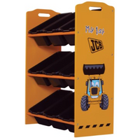 Kidsaw JCB 9 Bin Storage Unit Toy Box