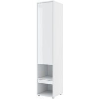 Teaneck High Gloss Storage Cabinet With 1 Door In White