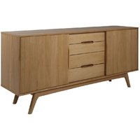 Marietta Wooden Sideboard With 2 Doors 4 Drawers In Oak