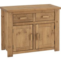 Torsal Wooden Sideboard With 2 Doors 2 Drawers In Oak