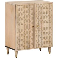 Merton Wooden Storage Cabinet With 2 Doors In Brown