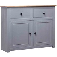 Bury Wooden Sideboard With 2 Doors 2 Drawers In Grey And Brown
