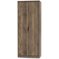 Welcome Hong Kong 2 Door Tall Double Wardrobe Assembled