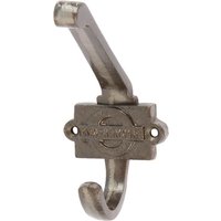 55mm x 100mm Grey London Underground Hat & Coat Hook