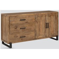 Pierre Wooden Sideboard With 2 Doors 3 Drawers In Oak