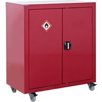 Mobile Flammable Liquid Storage Cupboard - 1040mm