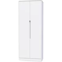 Welcome Monaco 2 Door Tall Double Wardrobe Assembled