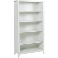 Minato Wide Bookcase White Modern and Functional Home Organization Furniture