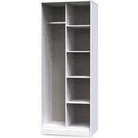 Welcome Linear Open Shelf Wardrobe Assembled