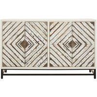 Orphee Wooden Sideboard With 4 Doors In White