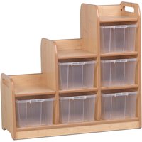 Millhouse Early Years Stepped Storage - Right Hand
