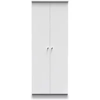 Welcome Lumiere 2 Door Tall Double Wardrobe Assembled