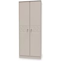 Welcome Pixel 2 Door Tall Double Wardrobe Assembled