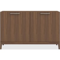 Peoria Wooden Sideboard With 2 Doors In Walnut