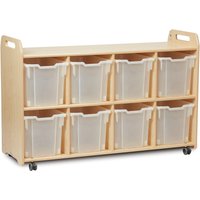 Millhouse 4 Column Shelf Storage with Trays