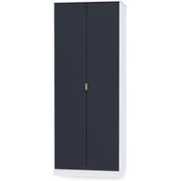 Welcome Linear 2 Door Tall Double Wardrobe Assembled