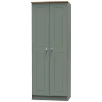 Welcome Victoria 2 Door Tall Double Wardrobe Assembled