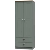 Welcome Victoria 2 Door 2 Drawer Tall Double Wardrobe Assembled
