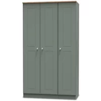 Welcome Victoria 3 Door Tall Triple Wardrobe Assembled