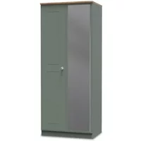 Welcome Victoria 2 Door Mirrored Double Wardrobe Assembled