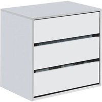 Adonia Wooden Chest Of 3 Drawers In White