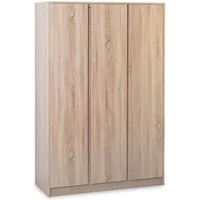 Seconique Malvern Sonoma Oak 3 Door Triple Wardrobe