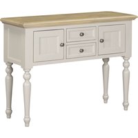 Chilton Wooden Buffet Sideboard With 2 Doors 2 Drawers - Grey And Natural